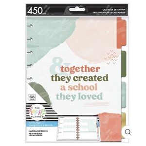The happy Planner Homeschool Classic Extension